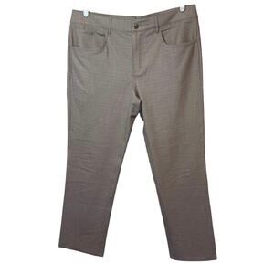 Johnnie-O Mens Glendale 5 Pocket Pant Size 36 Light Khaki Chino Straight Leg